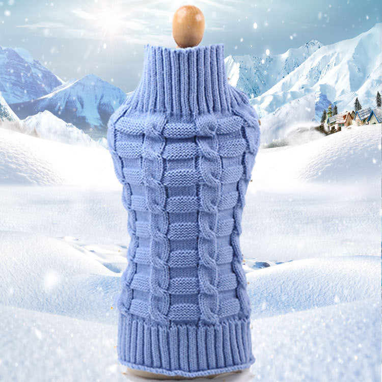 Why Your Pet Deserves the Cashmere Twisted Rope Pet Sweater