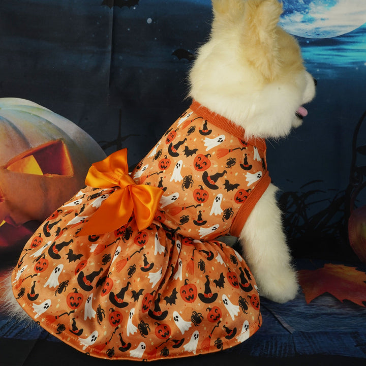 Unleash the Festive Spirit with Our Pet Clothes Halloween Party Dress
