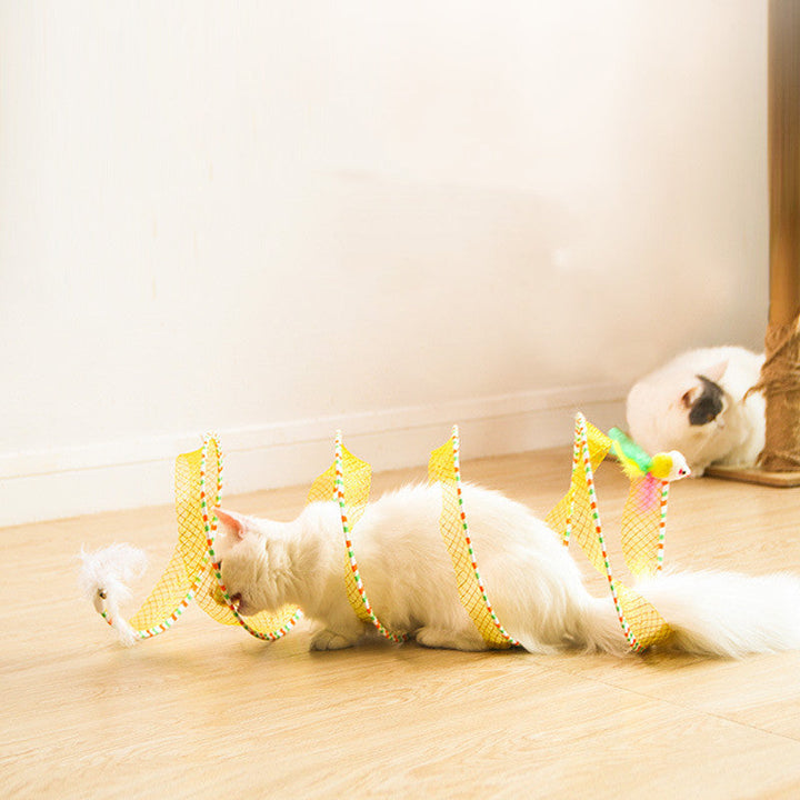 Unleash the Fun with the Pet Foldable Storage Tunnel Interactive Play Toy