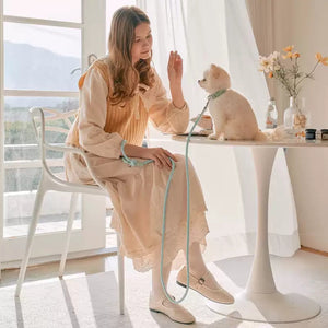 Discover the Perfect Leather Handheld Pet Collar Rope Leash for Your Furry Friend