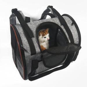 Elevate Your Pet's Travel Experience with the Multi-Functional Dog and Cat Carrier Basket
