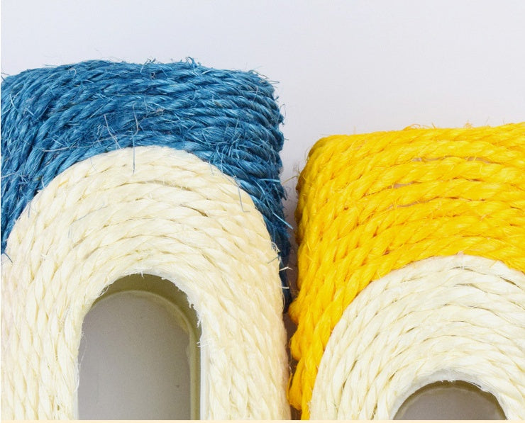 Pet Sisal Drum Interactive Scratching Play Toy