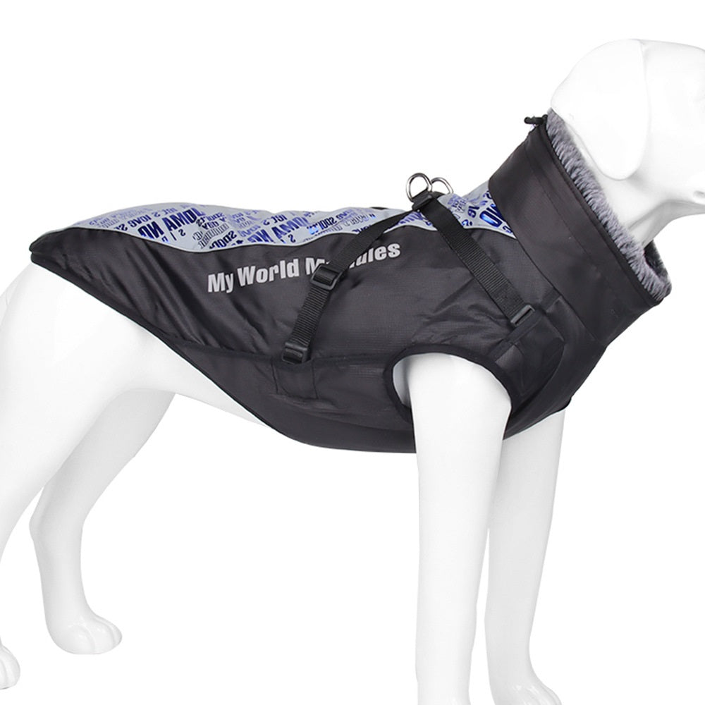 Pet Warm Waterproof Reflective Shell Jacket Apparel