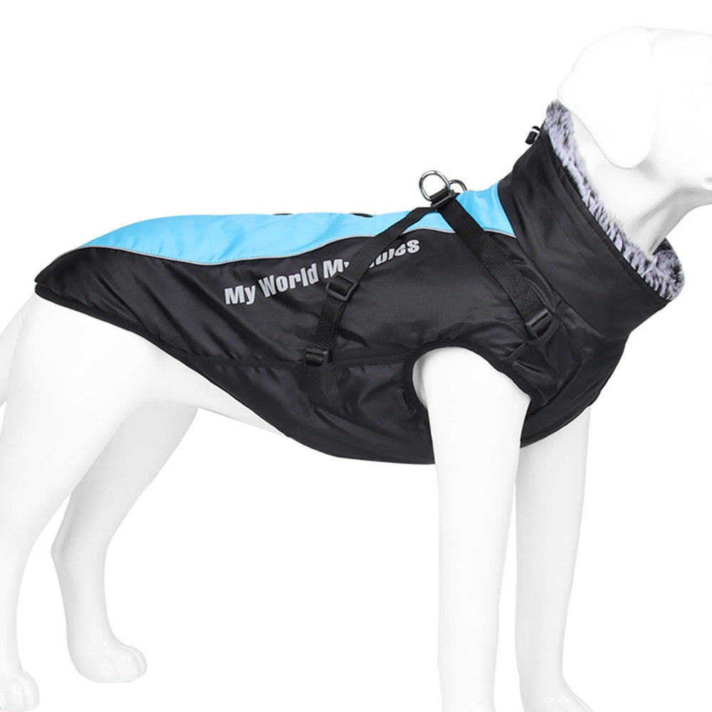 Pet Warm Waterproof Reflective Shell Jacket Apparel