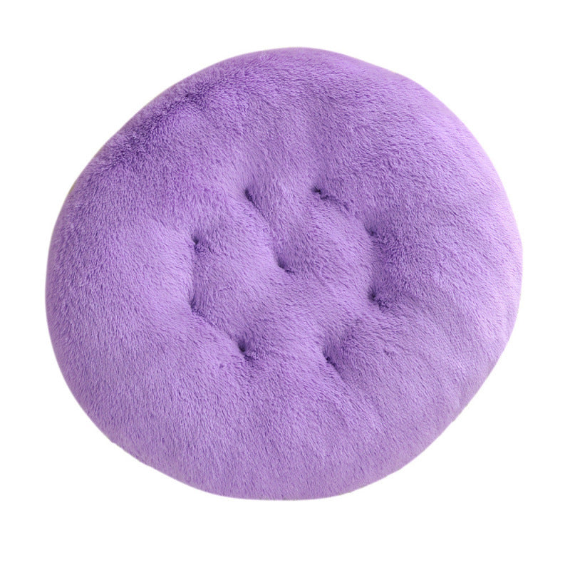 Plush Warm Round Pet Sleeping Mat Bed