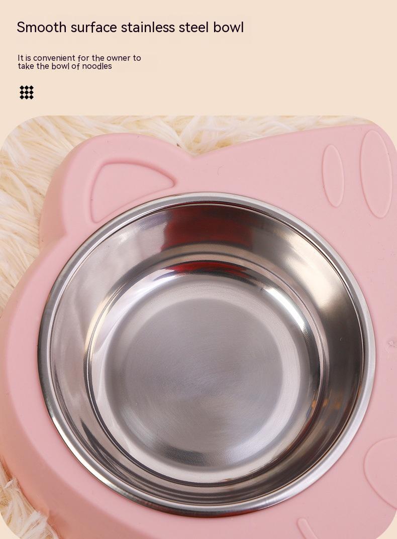 Pet Feeding And Drinking Bowl Rice Basin