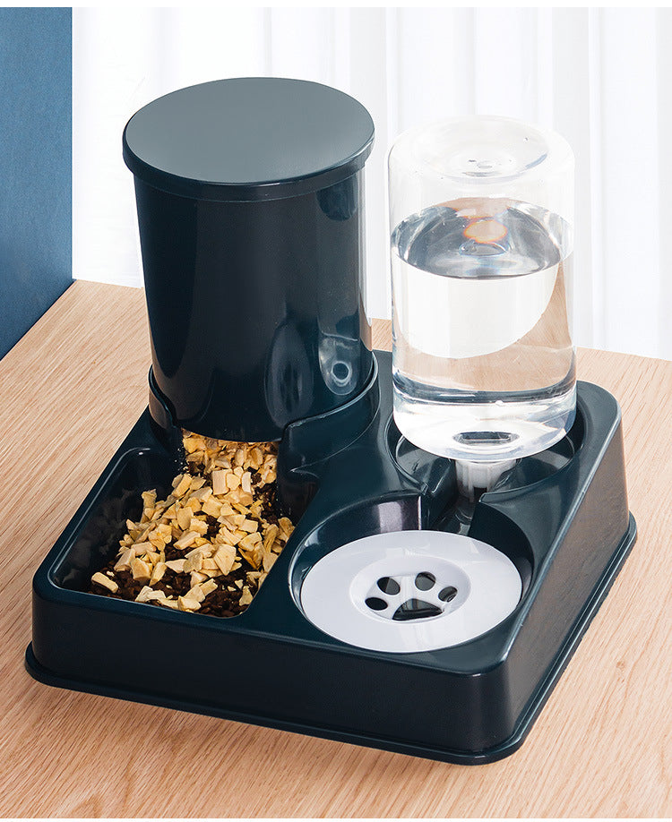 Automatic Pet Food And Water Bowl Feeding Device