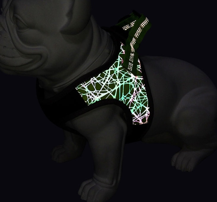 Pet Vest Harness With Leash Control Strap
