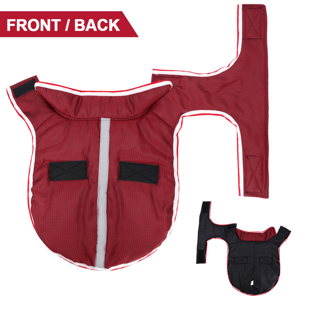 Pet Warm Waterproof Autumn Winter Leisure Jacket