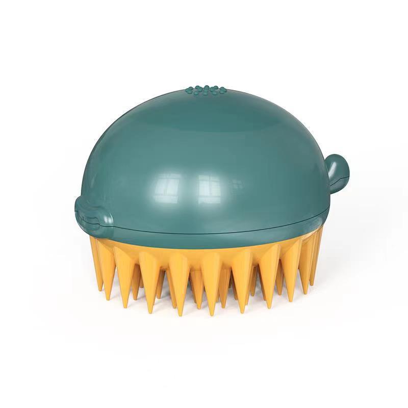 Pet Puffer Bath Brush Refillable Body Cleaning Tool