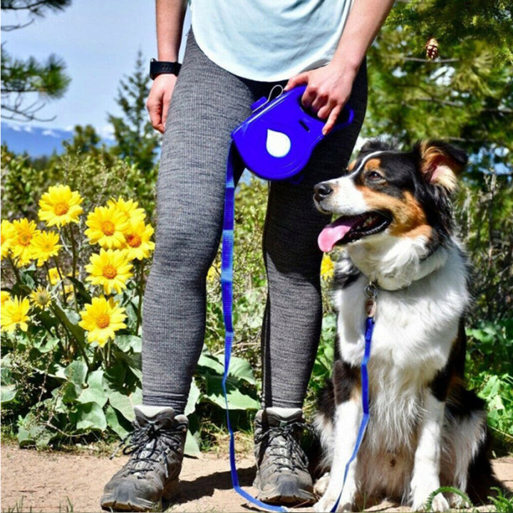 Multifunctional Automatic Retractable Portable Pet Leash