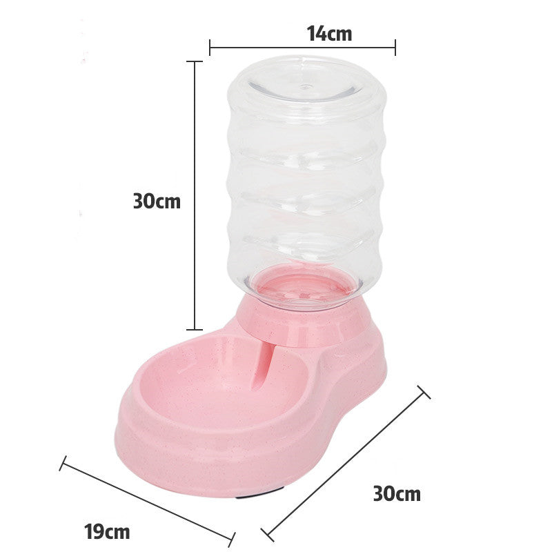 Bubble Ball Automatic Pet Water Fountain And Feeder 1.8L