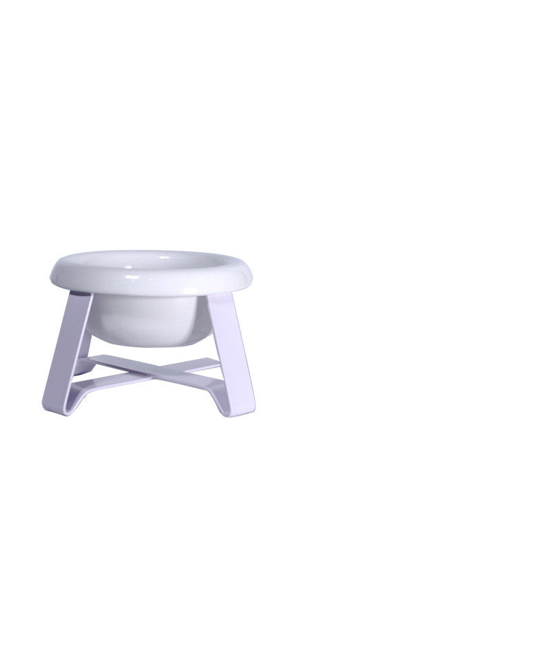 Creative Antislip Pet Feeding Bowl With Iron Stand