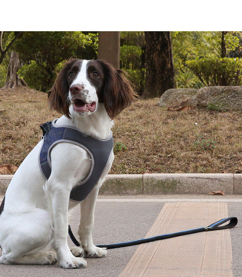 Pet Vest Harness With Leash Control Strap