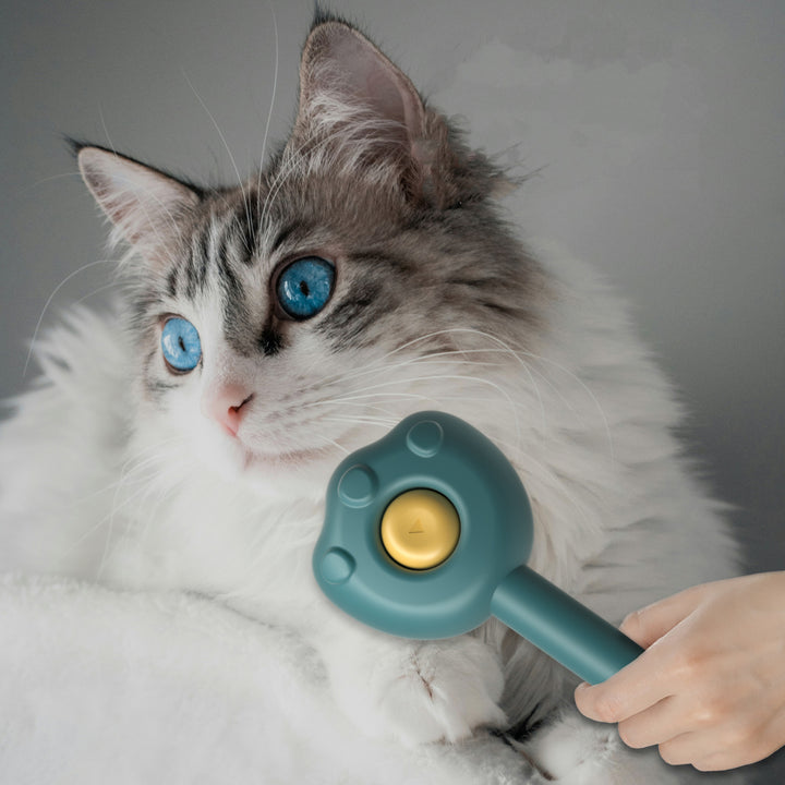 Pet Self Cleaning Needle Hair Removal Grooming Comb