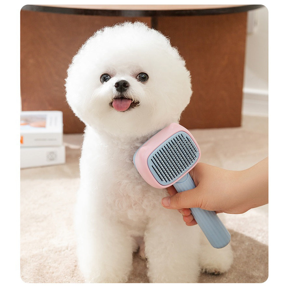 Pet Deshedding Dematting Hair Grooming Brush