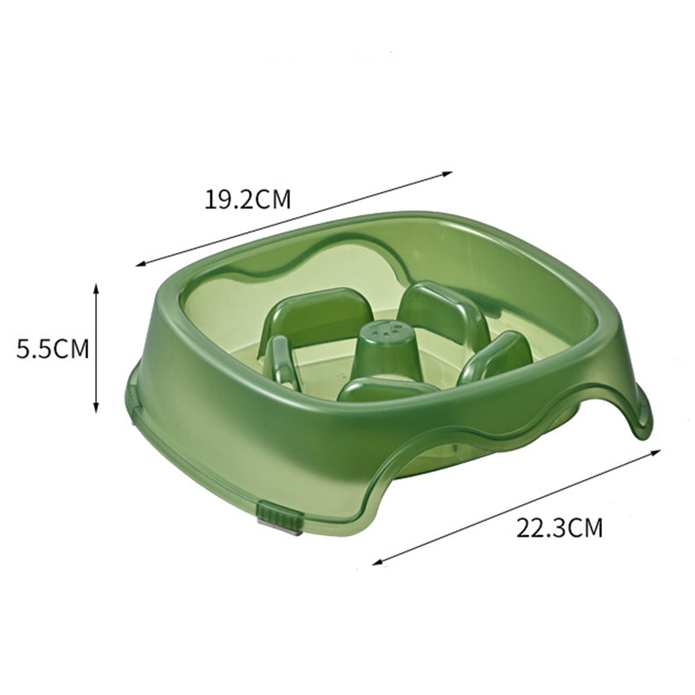Anti Choking Pet Slow Feeding Bowl And Water Feeder