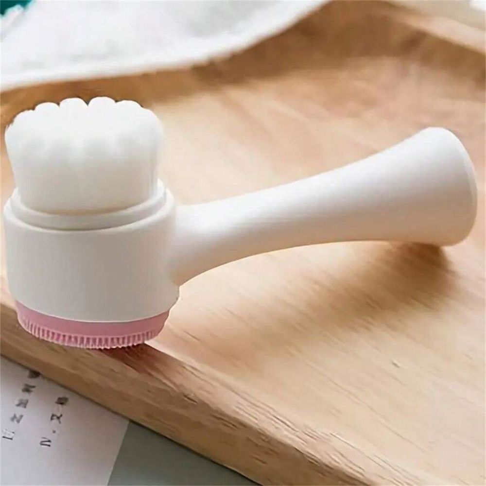 Pet Nylon Paw Grooming Massage Cleaning Brush