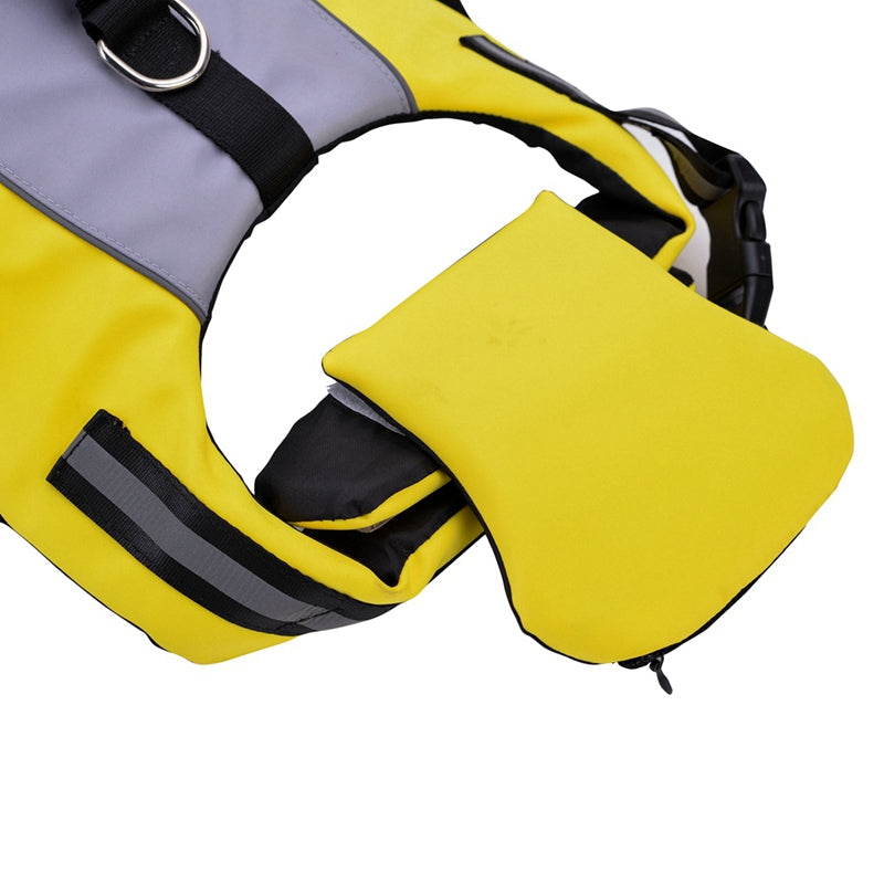 Reflective Nylon Pet Life Jacket Airbag Vest