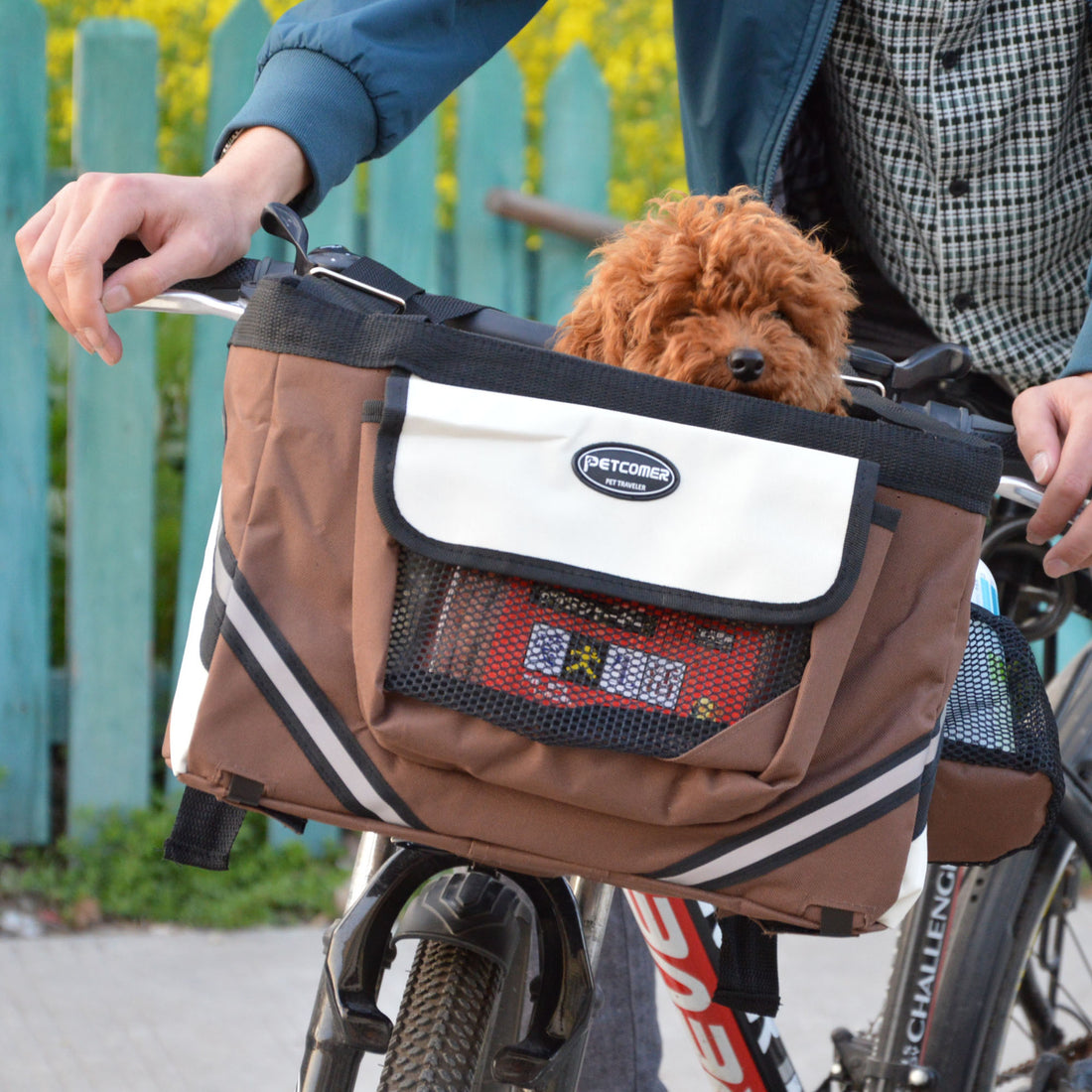 Removable Pet Bicycle Handlebar Front Basket Carrier