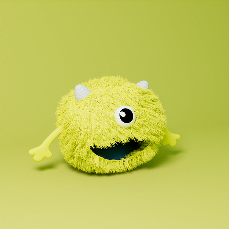 Pet Fluffy Round Calming Soft Plush Bed