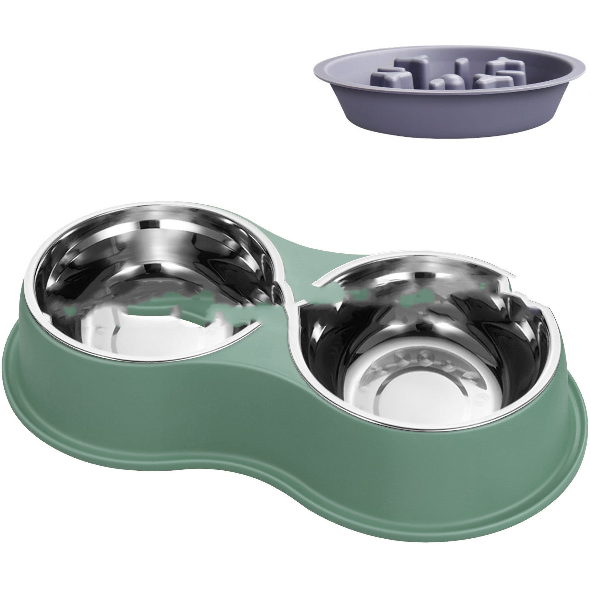 Removable Pet Slow Feeding Bowl