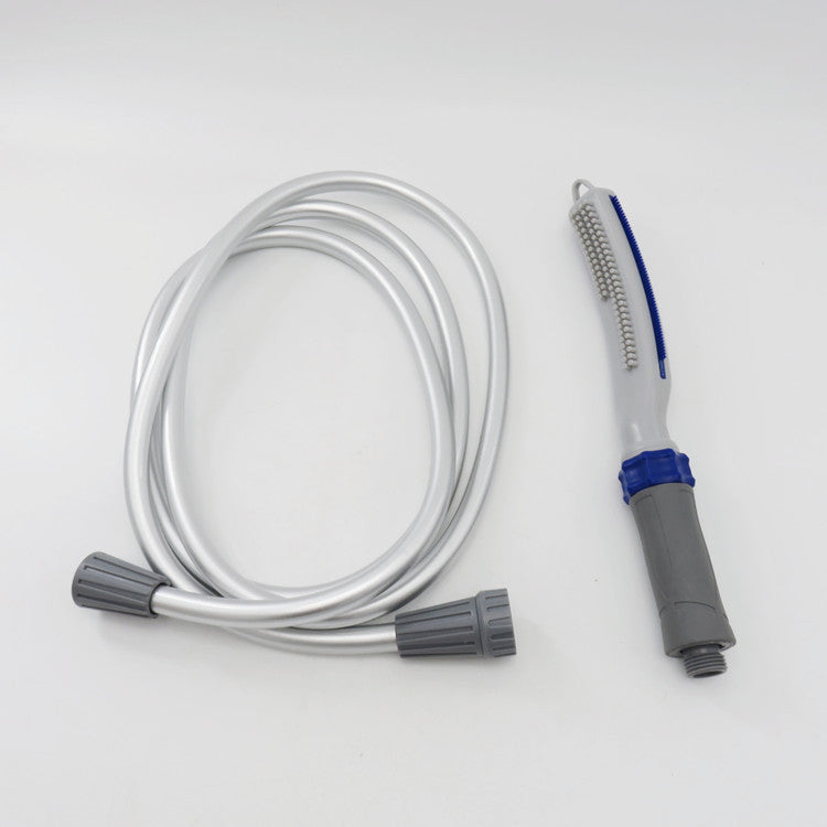 Pet Bath Shower Brush Hose Cleaning Grooming Tool