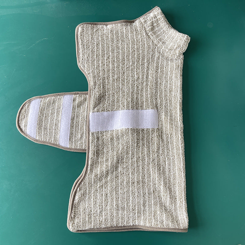 Pet Bath Robe Apparel Absorbent Drying Towel