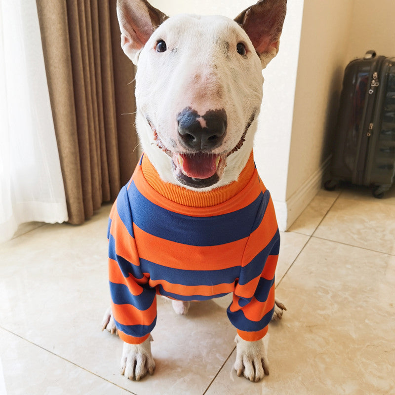 Pet Striped Cute Simple T Shirt Apparel
