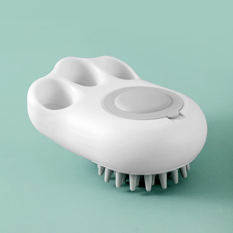 Pet Claw Bath Massage Comb Cleaning Brush Tool