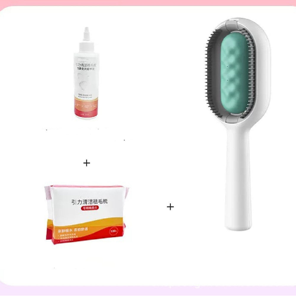 Pet Dematting Floating Hair Removal Grooming Brush