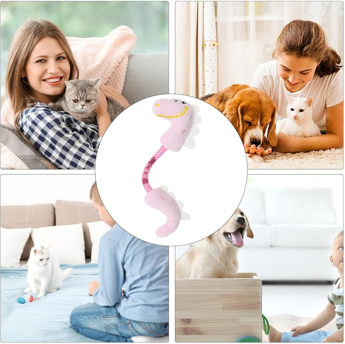 Pet Catnip Rope Chew Teeth Cleaning Interactive Toy