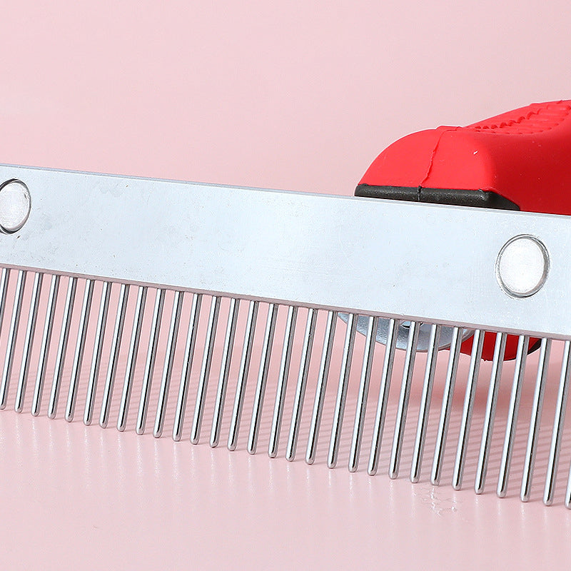 Pet Extra Large Rake Deshedding Grooming Comb Brush