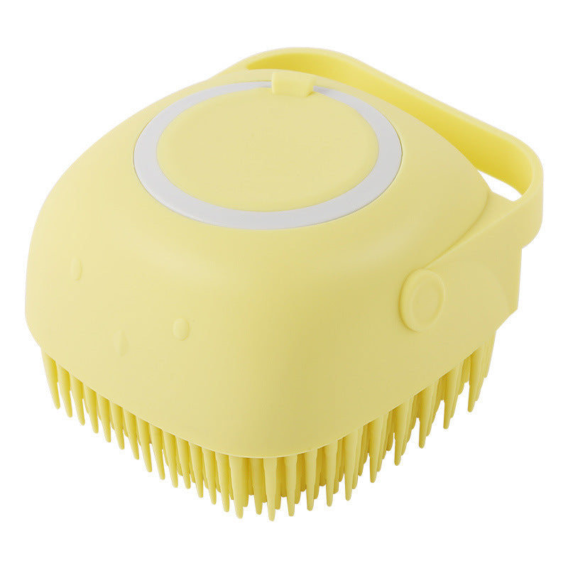Pet Silicone Massage Bath Grooming Brush