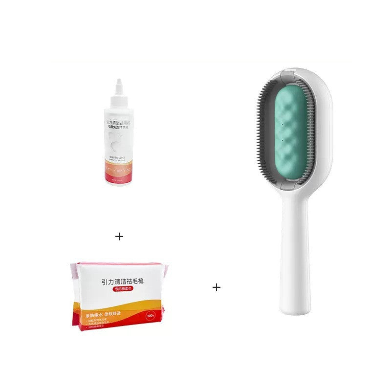 Pet Dematting Floating Hair Removal Grooming Brush