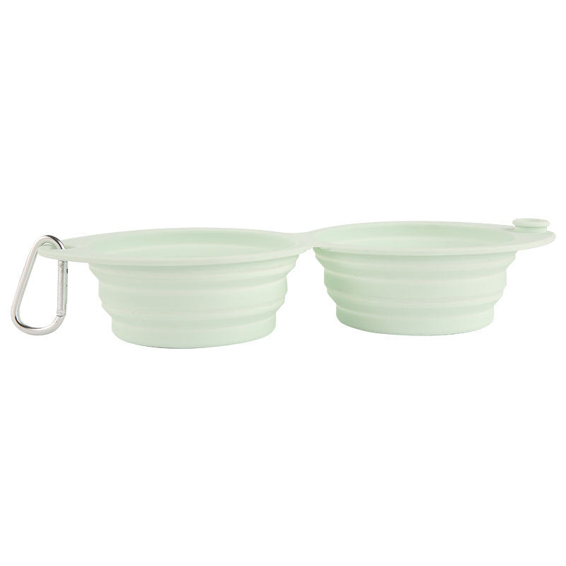 Portable Foldable Silicone Pet Feeding Bowl