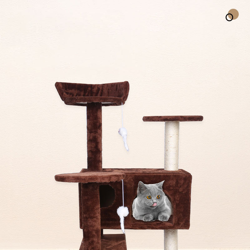 Pet Luxury Villa Climbing Frame Interactive Play Toy