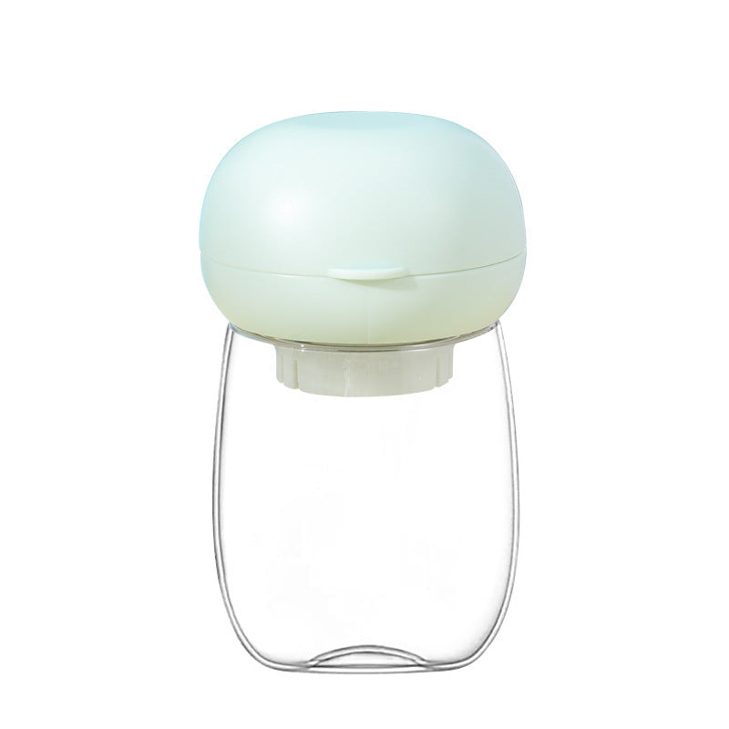 Portable Pet Travel Water Bottle With Feeding Bowl And Lanyard