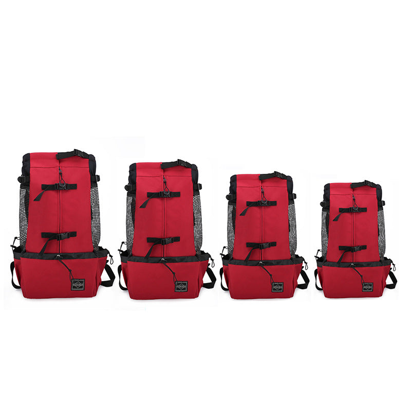 Double Shoulder Pet Carrier Backpack For Outdoor Travel