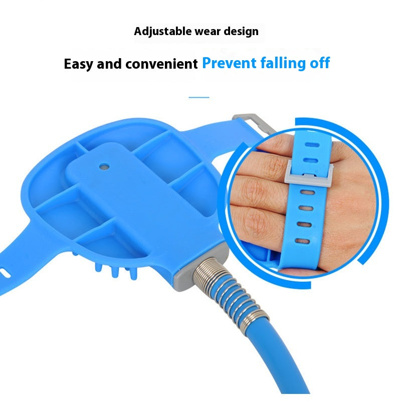 Pet Silicone Bath Gloves Shower Massage Cleaning Brush