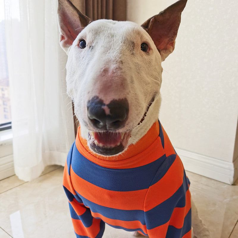 Pet Striped Cute Simple T Shirt Apparel