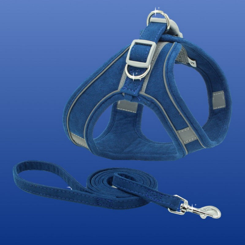 Pet Vest Type Chest Harness With Leash