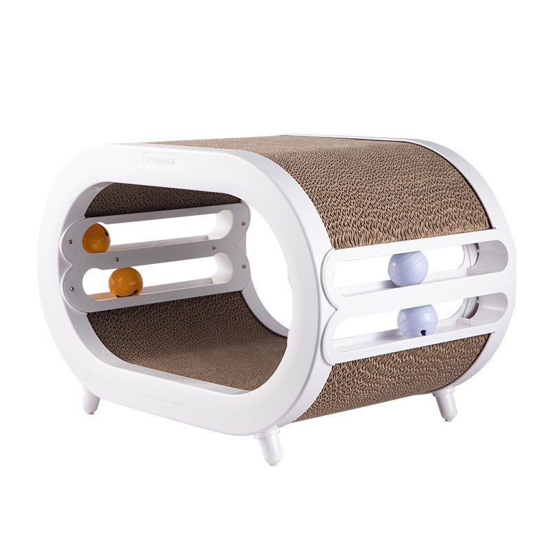 Pet Scratch Board Nest Villa Lounge Interactive Toy