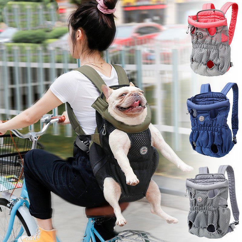 Mesh Breathable Pet Carrier Backpack Shoulder Bag