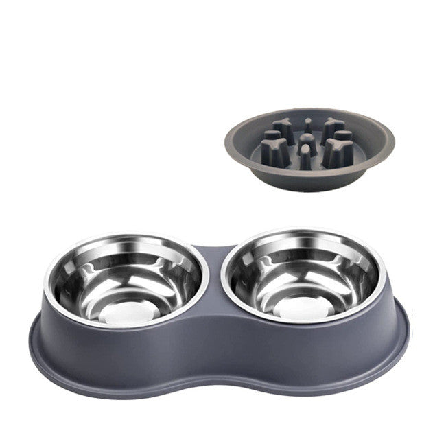 Removable Pet Slow Feeding Bowl