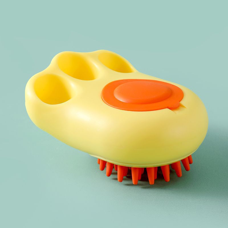 Pet Claw Bath Massage Comb Cleaning Brush Tool