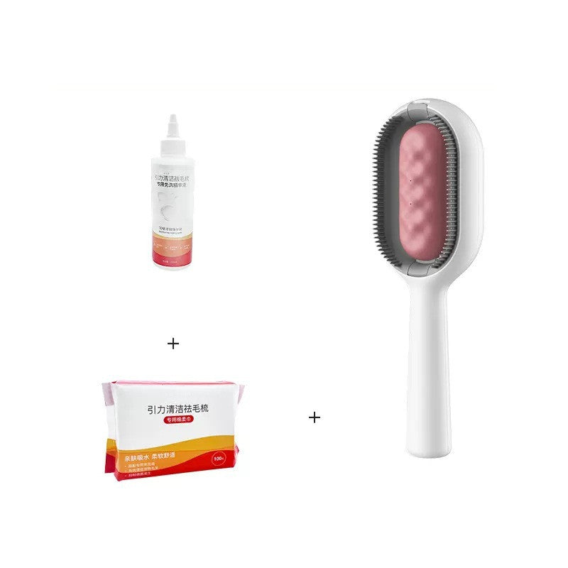 Pet Dematting Floating Hair Removal Grooming Brush