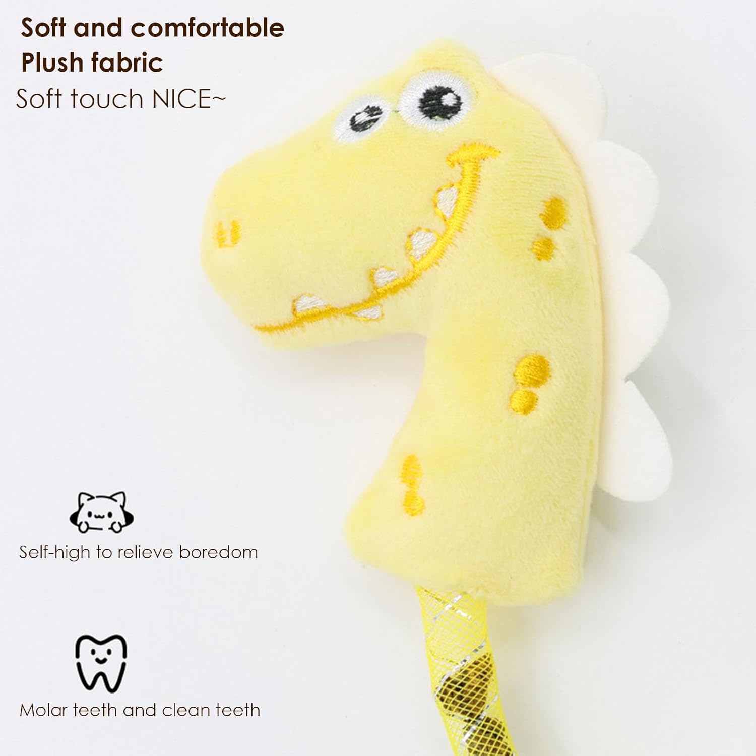 Pet Catnip Rope Chew Teeth Cleaning Interactive Toy
