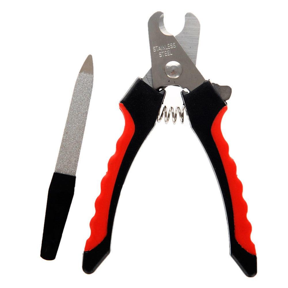 Pet LED Nail Clipper Grooming Scissors Tool
