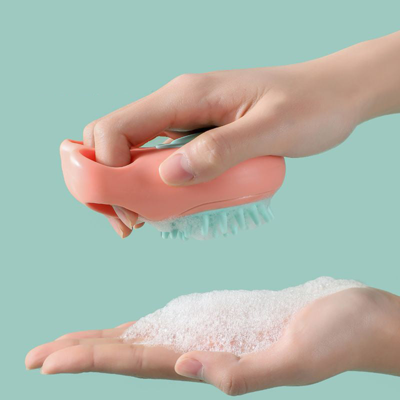 Pet Claw Bath Massage Comb Cleaning Brush Tool